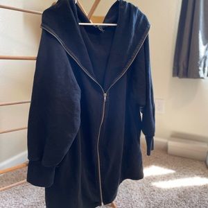 Full zip cotton coat